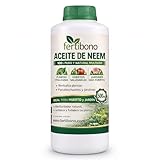 FERTIBONO Aceite de Neem 100% Puro 500 ml | Prensado en Frío – Cuidado natural para plantas sanas en hogar, jardín, terraza y oficinas