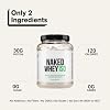 Proteína de Suero Aislada NAKED - Solo 2 Ingredientes, 30g de Proteína de Pastoreo, Cero Carbohidratos, Sin Sabor, No Desnaturalizada, No Transgénica, Sin Soja, Sin Gluten, Sin Conservadores - 28 Porciones 2 Libras (Paquete de 1) 6