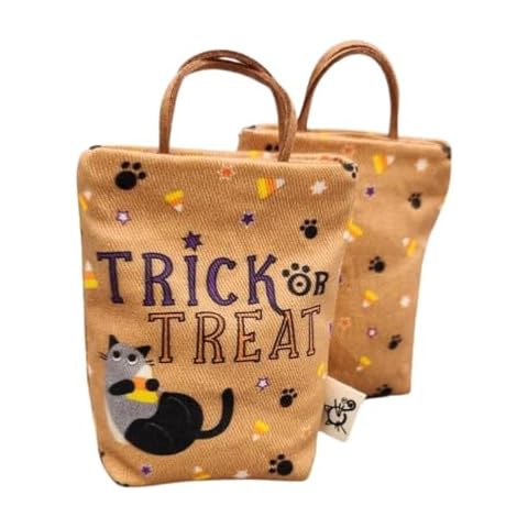 Crochet Kitty Halloween Catnip Toy Cover