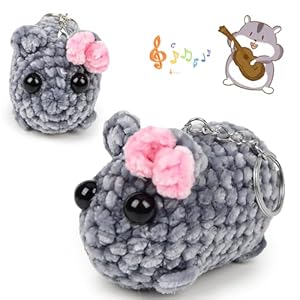 Sad Hamster Plüschtier mit Geigensound