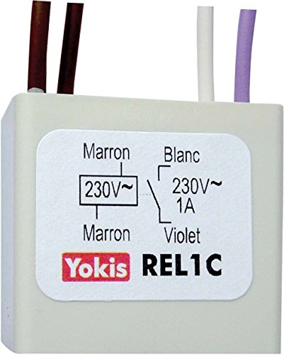 relais - 230v - 1no - 0.1a - yokis rel1c