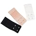 World Pride Women's 2 Hook Soft Back Bra Extender, Pack of 3