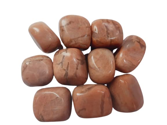 Pierre de lune de pêche polie minéral naturel bien-être 100g-150g