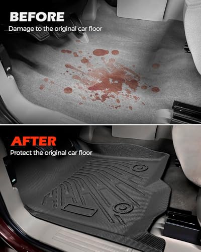 Image of TAPTES Floor Mats for Silverado /Sierra 1500 /2500 /3500 1999-2006