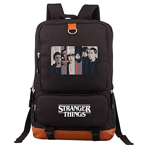 Mochila Stranger Things Mujer  Escolar Niña y Niños Adolescente Hombres Primaria Mochilas
