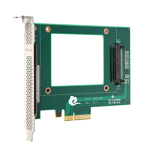 Funtin PCIe NVMe SSD Adapter with U.2 (SFF-8639) Interface for 2.5