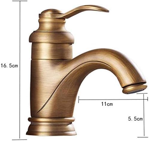 Robinet de cuisine en bronze brossé : élégance classique pour évier rétro - 2