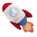 RORPOIR Almohada de Peluche Cohete Espacial 60 Cm y Ligera 0,5 Kg para Niños Decoración de Habitaciones Infantiles y Cojín Abrazable para Guardería Varios Estilos