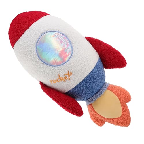 Imagen de RORPOIR Almohada de Peluche Cohete Espacial 60 Cm Suave y Ligera 0