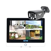 WTW 屋外防犯カメラ 8LED 壁掛け　自動追尾 防犯灯カメラ みてるちゃん5Plus(プラス) 【キャンペーン！】2台