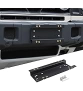 Tumukiw Front and Rear Universal License Plate Bracket Holder Compatible with INEOS Grenadier 202...