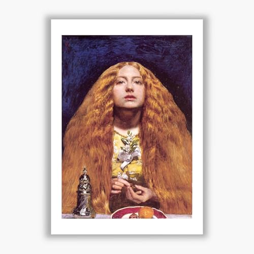 Impression The Bridesmaid de John Everett Millais pour décorer sans reflet grâce au papier mat Spiffing Prints