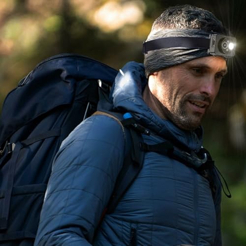 Denash Head Mounted Camera with LED Light, 2MP 1080P HD Video Recording, Wearable Action Camera for Outdoor Activities (64G)