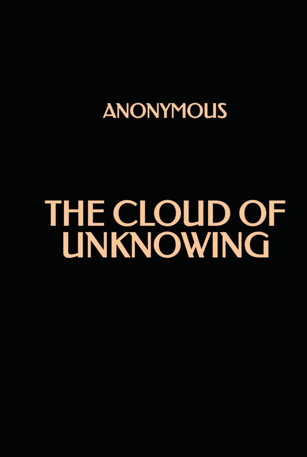 The Cloud of Unknowing