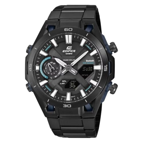 Casio Edifice Montre Homme Multifonction, Tough Solar, Bluetooth, Noir, ECB-2300DC-1AEF