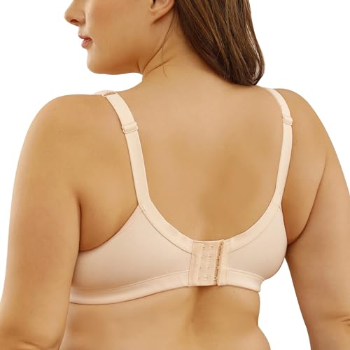 Image of sheroine Plus Size Soft Cotton Wirefree Ultrathin Unpadded Bra