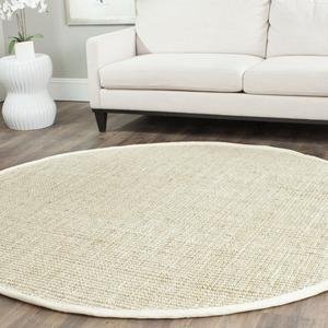 SAFAVIEH Natural Fiber Collection Area Rug - 8' x 10', Ivory, Handmade Farmhouse Jute, Ideal for High Traffic Areas in Living Room, Bedroom (NF730A) - Image 4
