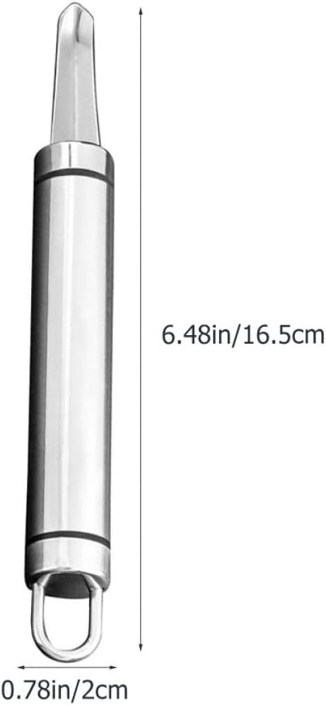 MAGICLULU 6pcs Multi-function Corer Stainless Steel Fruit Core Tool for Convenient Core Extraction Easy to Clean and Store for and