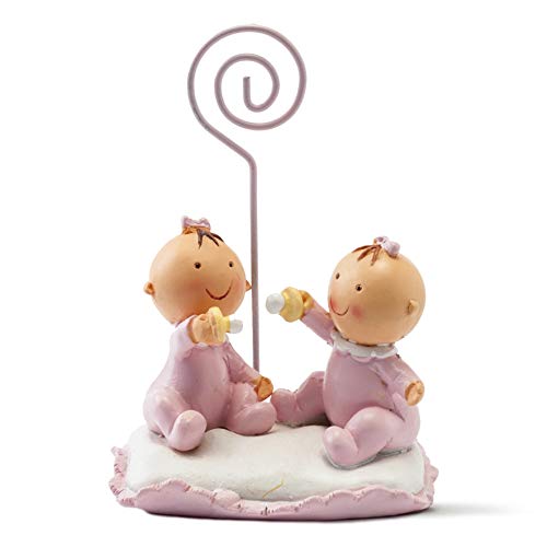 Mopec z640.2  Bilderrahmen Mädchen Twin Pita Spielen mit Schnuller, 6-er Pack