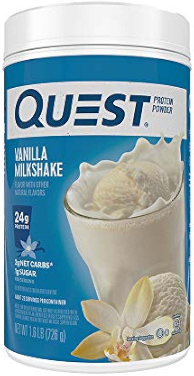 Quest Nutrition Protein Powder, Vanilla Milkshake, 1.6 Pound