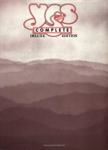 Yes -- Complete: Piano/Vocal/Chords Paperback – Deluxe Edition, October 1, 1981