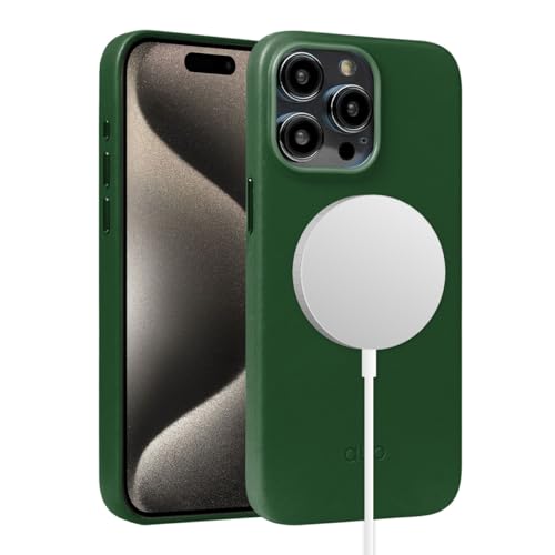 Étui iPhone 15 Pro Max MagSafe cuir véritable anti-rayure antichoc élégant Alto