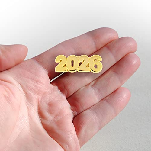 Image of PinMart Gold Year Lapel Pin