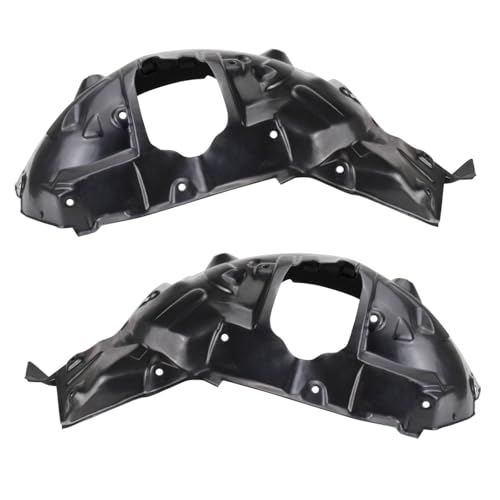 Image of TRQ Front Inner Fender Liner Set Compatible with 2006-2015 Mazda MX-5 Miata MA1250103 MA1251103