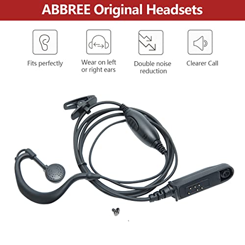 BAOFENG UV-9R PRO Dustproof Waterproof IP67 Transceiver Walkie Talkie 5W Handheld Dual Band Rechargeable Two Way Radio with Extra Programming Cable,Headsets,Speaker Mic(Black)