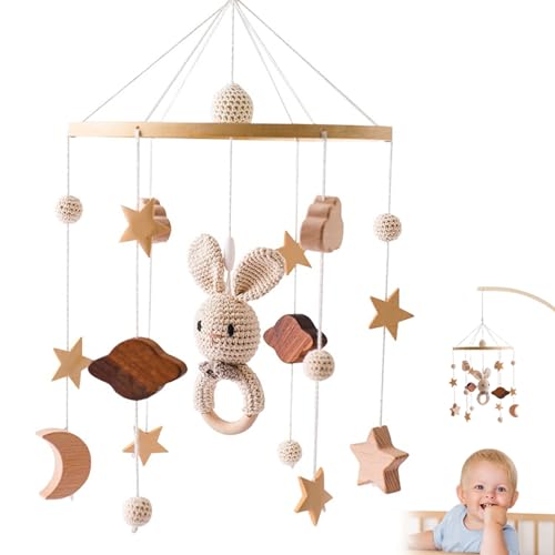 Mobile berceau lapin pour apaiser les nuits en chambre bébé