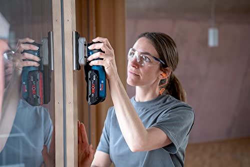 Bosch Professional 18V System ponceuse vibrante sans fil GSS 18V 13 moteur sans avec sac à poussière 3 plateaux 3 feuilles abrasives gabarit de perçage dans BOXX - vue 6