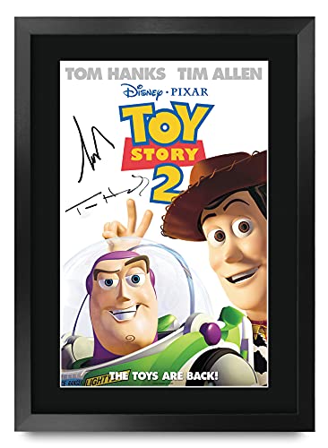 Cadre photo Toy Story édition affiche A3 signée pour collection haut de gamme