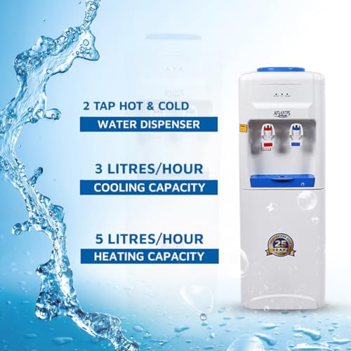 Image of Atlantis Blue Hot and Cold Water Dispenser | Floor Standing | Suitable for Schools, Hospitals & Homes|
