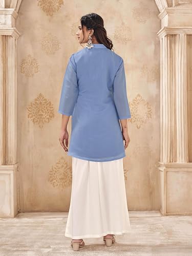 Buy Womanista Party coord set stylish | Indowestern dress women at Amazon.in - Image 5