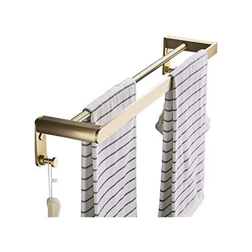 Porte-serviettes de salle de bain antirouille en aluminium spatial