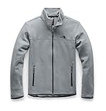 The North Face Women's TKA Glacier Full Zip Jacket, Mid Grey/Mid Grey, XS