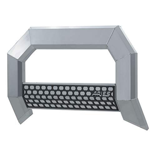 Image of ARIES 2153003 AdvantEDGE Chrome Aluminum Truck Bull Bar, Select Ford F-250, F-350, F-450, F-550 Super Duty