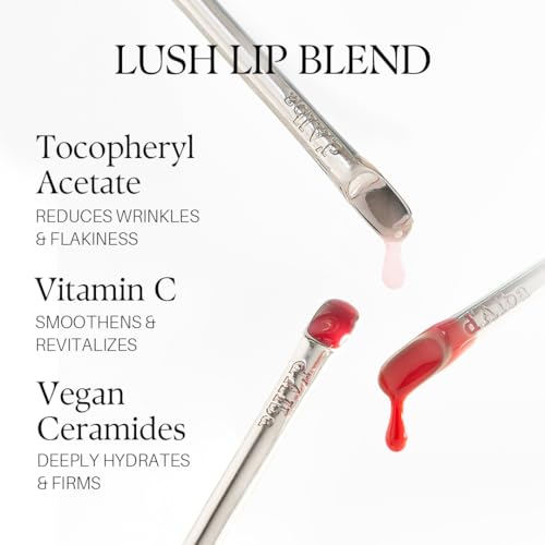 Image of Lip Volumizer 3-Color Gift Set (Feeble Pink, Posh Rose, Petal Rose) , Hydrating Lip Gloss, Fuller Lips, Juicy & Glossy Finish, Vegan Ceramide & Vitamin C & E (0.17 fl oz. x 3)