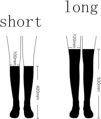 Golf Sun Protection Socks UPF50+ Overknee Stocking Ice Silk Breathable Cool Socks for Women School Outdoor Sports
