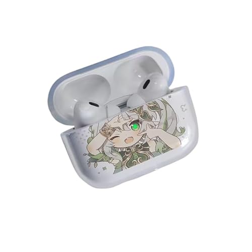 ���_ Genshin AirPods 1/2/3/4/Pro/Pro2 �P�[�X �J�o�[ �w�b�h�t�H���ی� �C���z�� �w�b�h�z�� �����h�~�C���z���V�F�� �����[�d�\ ���C�����X�[�d�Ή� �݊���������,1,AirPods 1/2