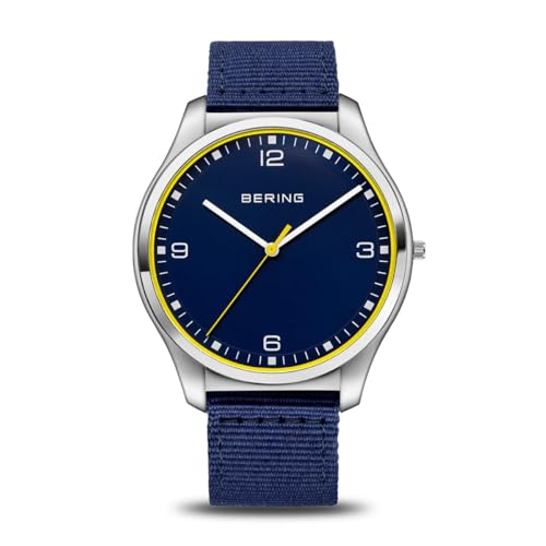 Bering Orologio Da Uomo Ultra Sottile 18342-507, Blu
