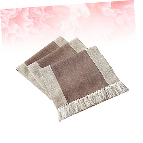 Chemin de table lin lavable 38x200 cm Cabilock nappe réutilisable mariage - 8