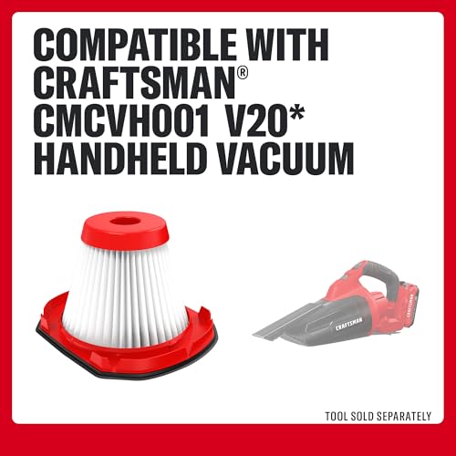 Image of CRAFTSMAN 20V Hand Vacuum Replacement Filter (CMCVHF10)