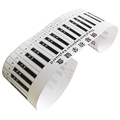 ibasenice Clavier De Piano Simulé Électrique Piano Clavier Décor De Table Piano Clavier Pour Décor Piano Clavier Pour Touches Clavier De Piano De Bureau Piano Autocollant Pour Débutant Pvc - Les Beatles, Paul McCartney, John Lennon, RIngo Starr, George Harrison