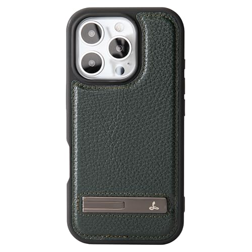 Coque iPhone 16 Pro Max en cuir véritable Snakehive fait main protection antichoc