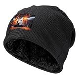 Beanie-Mütze, dicke, warme Mütze, Rock-Konzert, Bühne, lässiger Pullover, Mütze, weicher Plüsch, Wintermütze für Männer und Frauen, Rock-Konzertbühne, Einheitsgröße