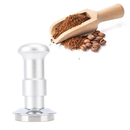 Omabeta Manomissione del caffè, Manomissione del caffè Calibrata a Molla Calibrata in Acciaio Inossidabile con Design a Forza Costante per di Casa Cafe (51mm)