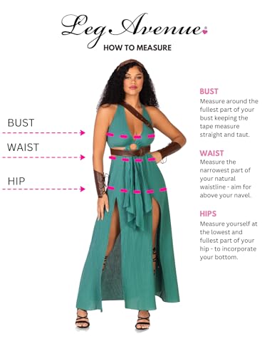 Leg Avenue womens 4 Piece Warrior Maiden Costume - Image 6