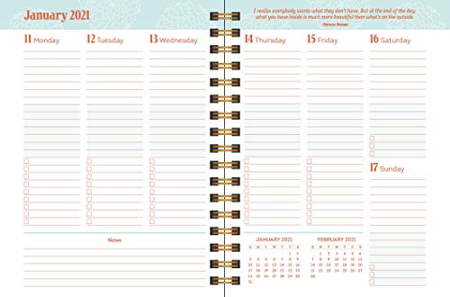 Posh: Deluxe Organizer 17-Month 2020-2021 Monthly/Weekly Planner Calendar: So Much Gratitude - Thumbnail 7