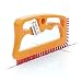 Fugenial "Fuginator®" Tile Joint Cleaning Brush for Use in the Bathroom - Removes Superficial Mold - Red (urinal, toilet)